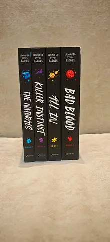 My boxed set — Jennifer Lynn Barnes The Naturals (4 books)