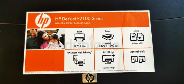 HP Deskjet F2100 Series All-in-One Printer, Scanner, Copier
