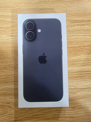 Unopened Apple iPhone (sealed box) — Black