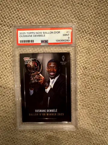 Psa 10 dembele football card
