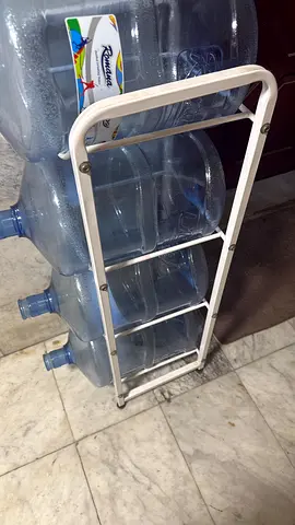 Heavy Duty Water Bottle Holder Storage Rack for 5 Gallon Water Dispenser and 4 bottle