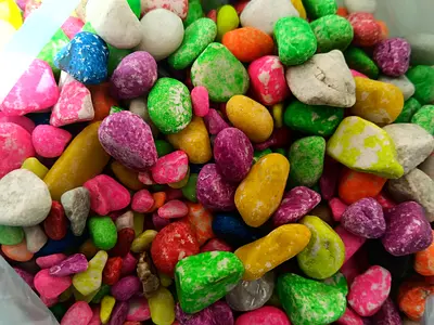 Premium Aquarium Stone ( Colour Stone ) 1kg