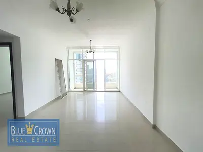 Luxury 1BR, Balcony, 2 Toilet Gym Pool 43k