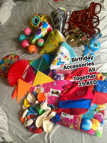 Birthday party accessories