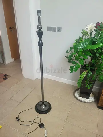 Tall floor lamp for bedroom or lounge