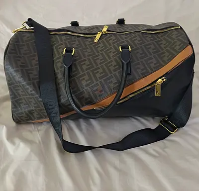 My large monogram duffel bag - weekend/overnight travel bag FENDII