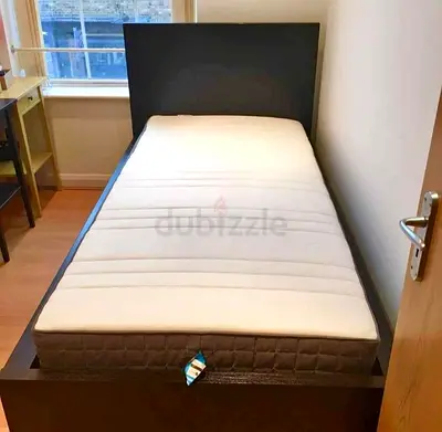 Malam single  bed 90/200cm bed and Ikea mattress is available