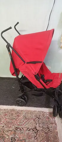 Nice red stroller