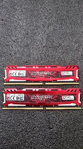 2x8 gb ddr4 Ballistix Ram