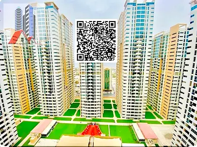 Studio Apartment For Rent in Ajman One Tower With Parking