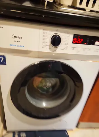Midea front-load washing machine — perfect condition