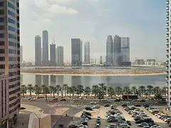 Luxury 3-bedroom apartment with a great view, free parking, gym &amp; pool, close to Al Khan Cornich