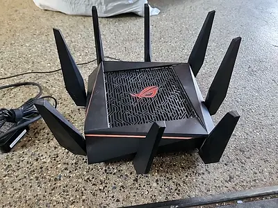 ASUS ROG Rapture GT-AC5300 WIFI Extreme Gaming Router W Power Adapter
