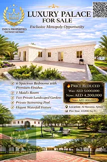 LUXURY FARMHOUSE 5BHK FOR SALE FOR INVESTORS || WaterFall || Swimming Pool || Expensive Luxury Look