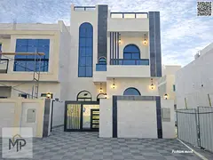 Townhouse for sale at ajman| al helio2 area| 5 master rooms, majlis, hall, roof| freehold| the price