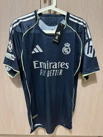 Real Madrid 2025-26 Navy Blue Jersey