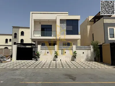 فيلا فاخرة للبيع في الحليو 2 - تصميم أنيق يضم 5غرف نوم واسعة وتشطيبات فائقة الفخامة في موقع استراتيجي في عجمان 🏡✨