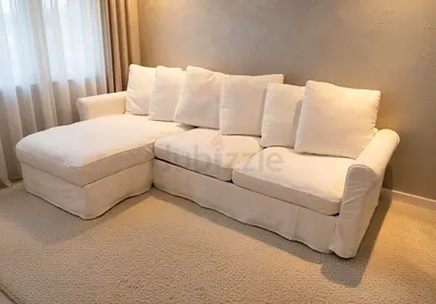 Ikea gronlid L shape sofa bed with mattress