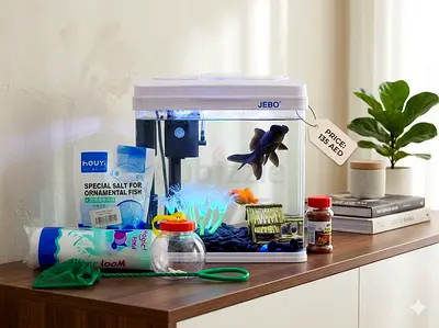 Fish Tank with Accessories
