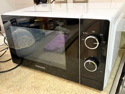 My Samsung microwave oven (white)
