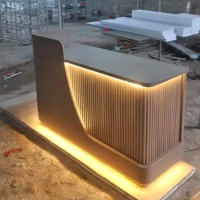 Luxury reception desk