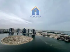 Two bedrooms and a hall in Al Khan Open view
