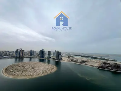 Two bedrooms and a hall in Al Khan Open view