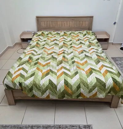 Queen size Bed set with mattress