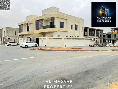 للبيع فيلا زاويه شامل رسوم التسجيل و التمليك 3 طوابق تملك حر لجميع الجنسيات