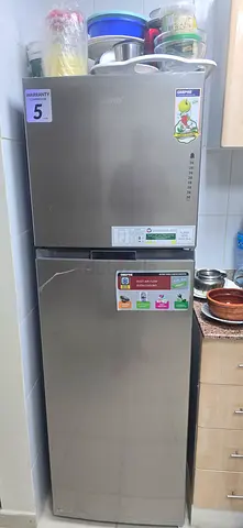 refrigerator/freezer - works well, only use 6 months energy saver which dewa bill