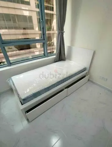Malam single  bed 90/200cm bed and Ikea mattress is availabe