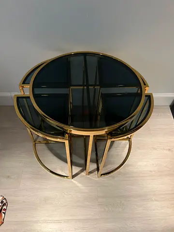 Small decorative side tables from Bloomingdale