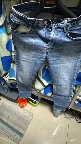 My Levi’s Original slim-fit blue mens jeans - good condition