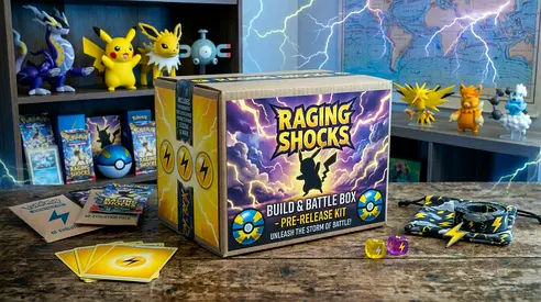 MAD Vault Raging Shocks Pokémon TCG Build  Battle Deluxe Vault