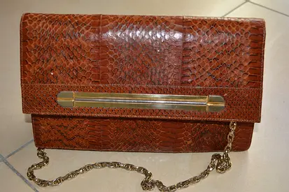 Vintage bag and shoes Vintage Snake Skin Bag