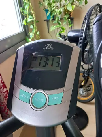 My stationary exercise bike - working digital console