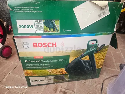 Bosch UniversalGardenTidy 3000W Corded Garden Vacuum/Blower - Boxed