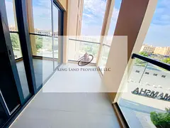 Brand new studio with balcony for rent Al mamsha Sharjah