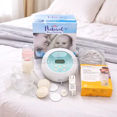 Im selling my Spectra s1 plus breast pump with bottles, spare parts and free milk storage bags