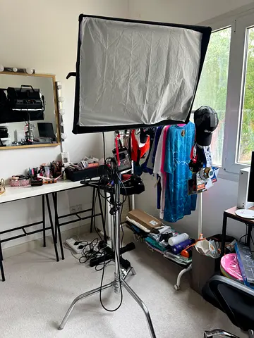 Aputure p300 move Professional Studio Softbox Lighting Kit