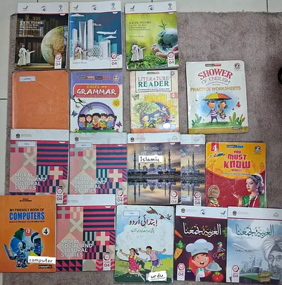 Nims Dubai School Textbooks  Workbooks — English, Urdu, Islamic, Social Studies, Computers