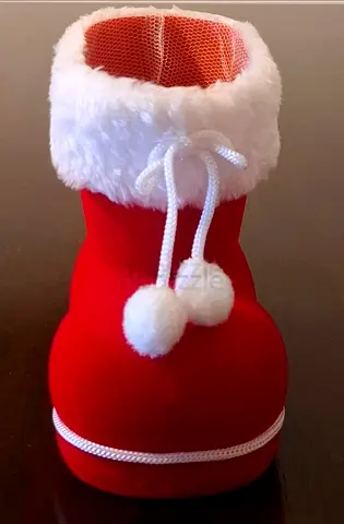 Santa Clause Shamwa Small Shoe حذاء سانتا كلوز شامواه صغير