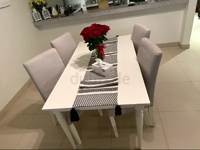 Dining table with 4 chairs from Ikea