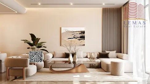 Studio for sale on installments with a 10% down payment.