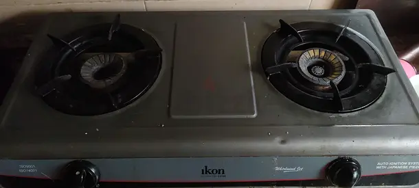 My Ikon 2-burner portable gas stove — used, working