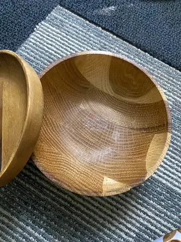 Vintage Wooden Bowl