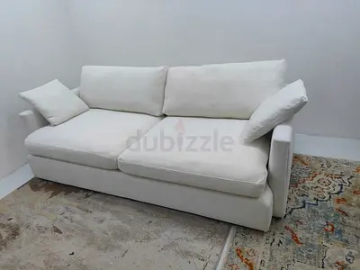 Lounge Deep crate and barrel sofa size 233x115cm