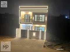 Townhouse for sale at ajman| al helio2| 5 master rooms,majlis,hall, roof| freehold for all nationali