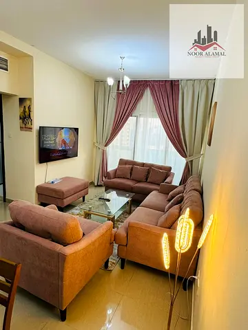 الشارقه التعاون شقه غرفه وصاله ومطبخ وحمامين