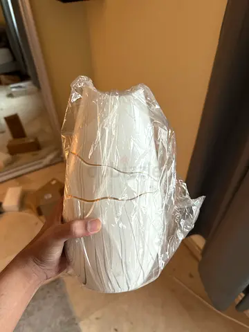 Decorative White Vase